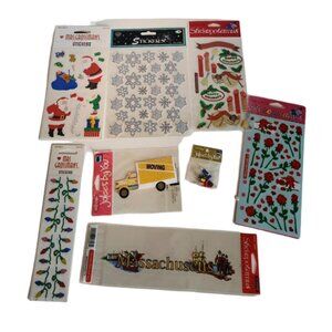 NWT 8 packages of Misc themed Scrapbooking stickers